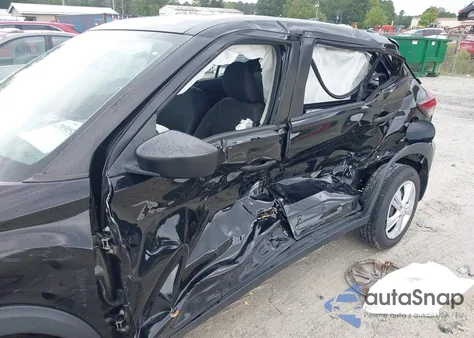 2021 Nissan Kicks S Xtronic Cvt from USA, damaged, VIN 3N1CP5BV7ML484260